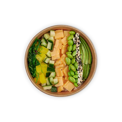 Poké bowl veggie