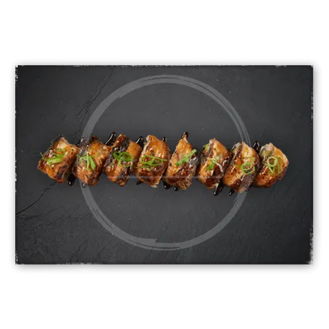 Soft shell dragon roll