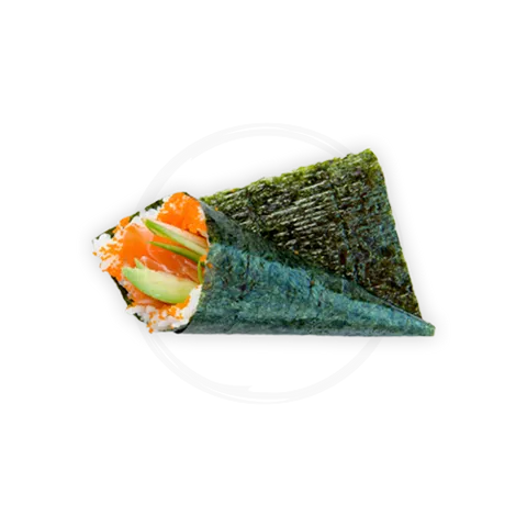 Sake handroll