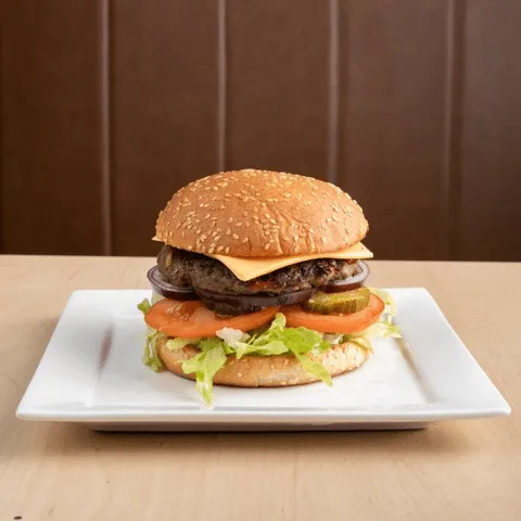 Cheddar burger