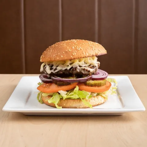 Mozzarella burger
