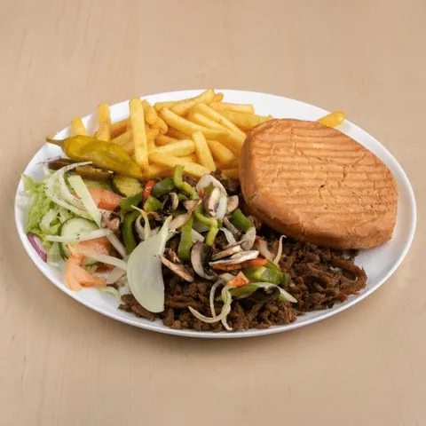Shoarma schotel speciaal (100% lamsvlees)