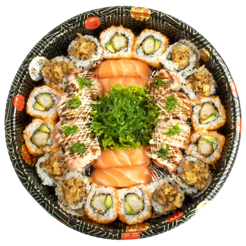 Monster Okinawa yellow platter