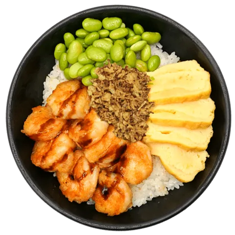 Shrimp yaki bowl
