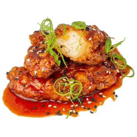 Spicy chicken strips