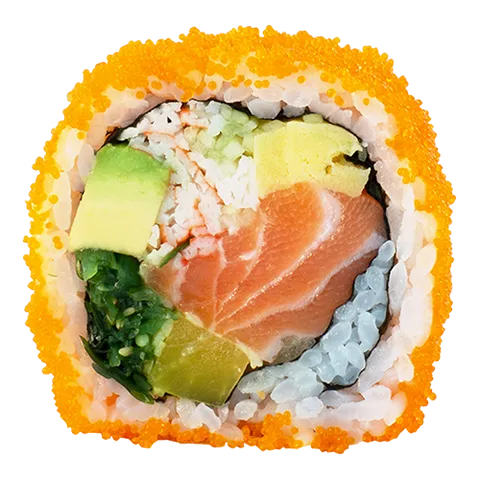 Monster salmon roll