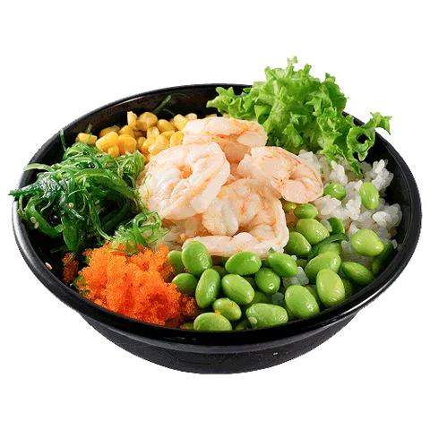 Poke shrimps