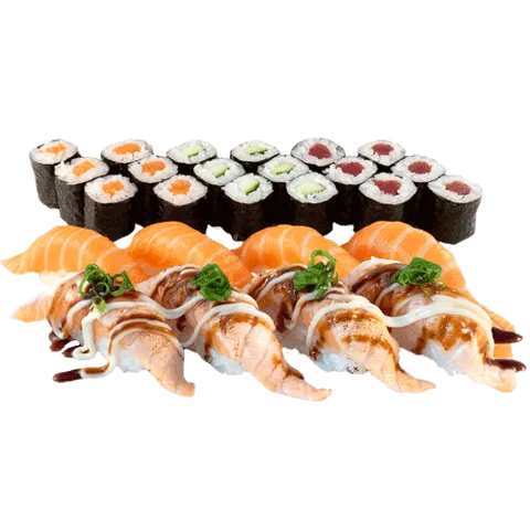 Salmon on top box
