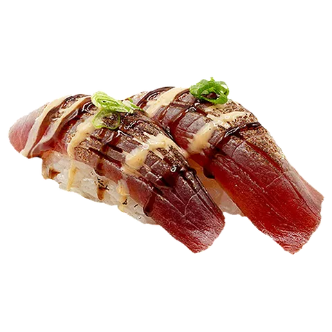 Seared tuna nigiri