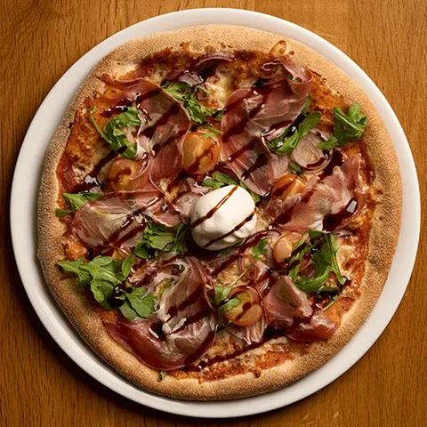 Pizza Coppa di Parma e Burrata