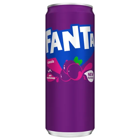 Fanta Cassis met Zwarte Bessensap 330 ml