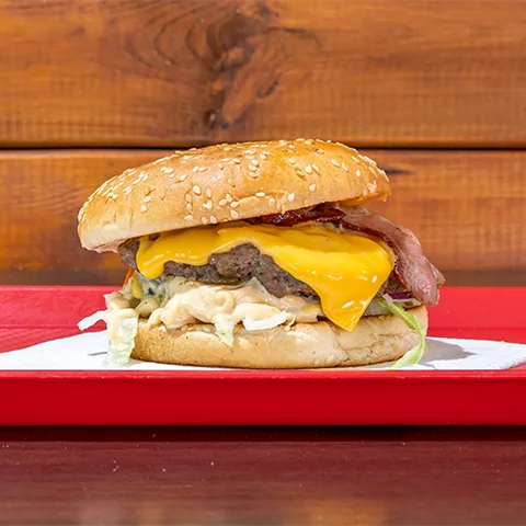 Bacon cheeseburger