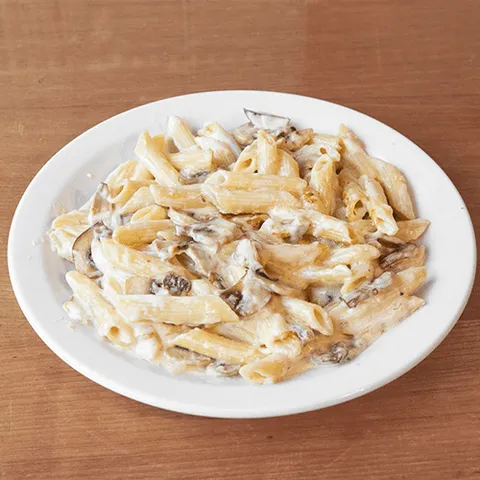 Pasta funghi al forno
