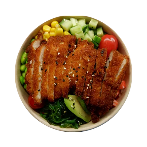 Poké bowl chicken