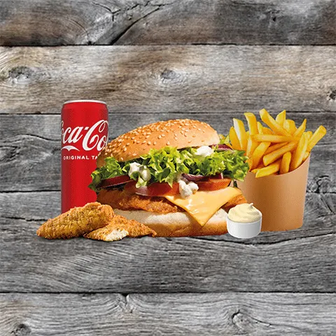 Tasty chicken menu