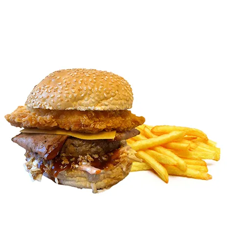 American over the top meal