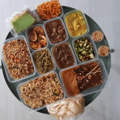 Rijsttafel voor 4 personen