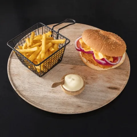 Kipburger cheese menu