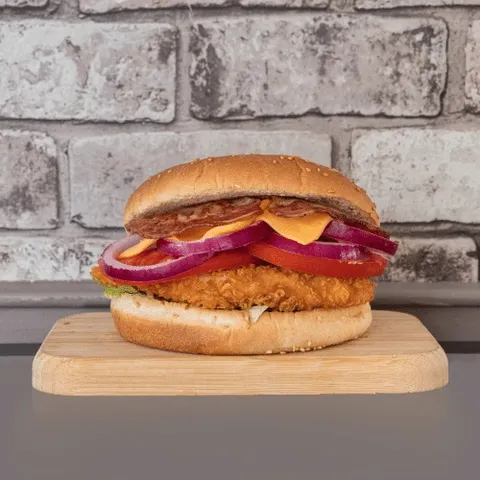 Kipburger bacon