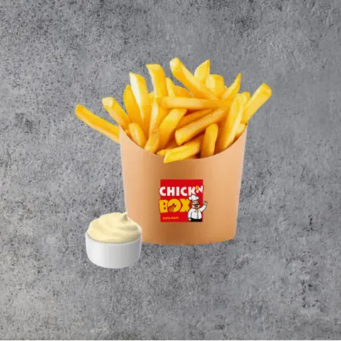 Chick'n portie friet