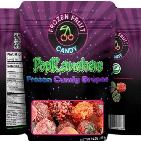 PopRanchers frozen candy grapes