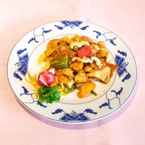 Kip met gon-bao saus