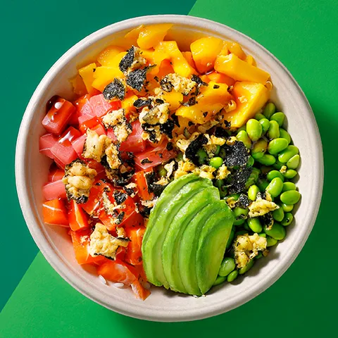 The rainbow bowl vegan