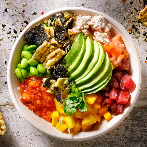 The rainbow bowl zalm