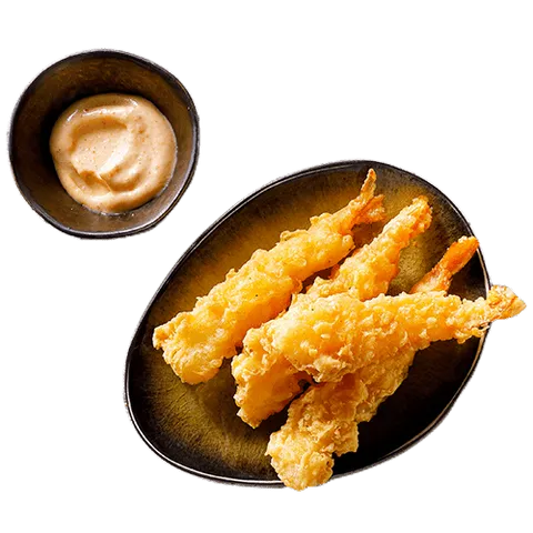Ebi tempura garnalen
