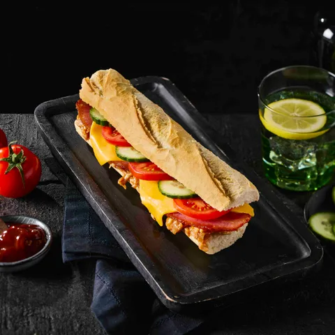 Broodje Loaded chicken