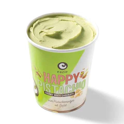 Happy pistachio white chocolate XL (vegetarisch)