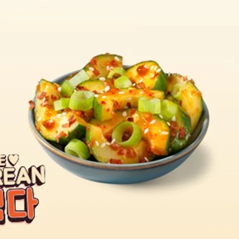 Korean komkommer salade