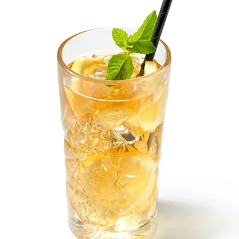 Sencha peach iced tea