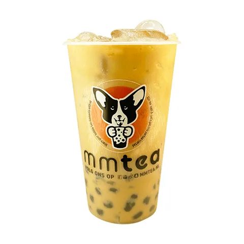 Mango milk tea