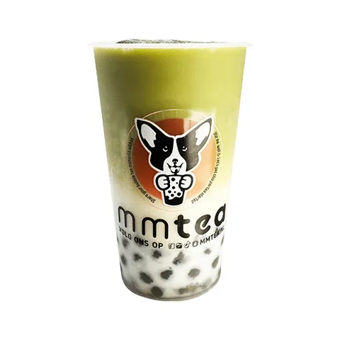 Thai green milk tea