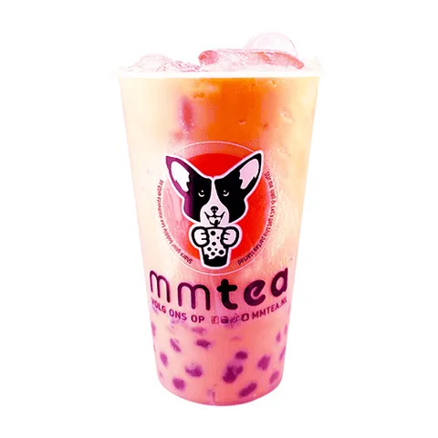 Bubblegum milk tea