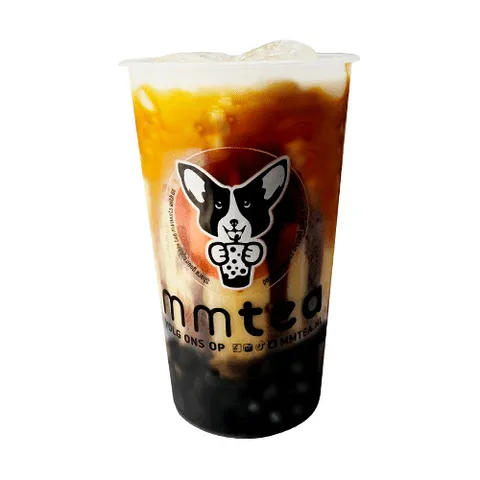 Black sugar boba milk