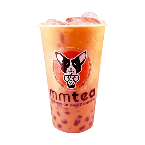 Strawberry milk tea