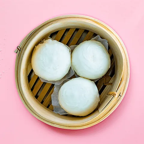 Salty egg custard bun