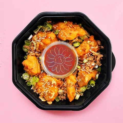 Sweet'n sour chicken karaage