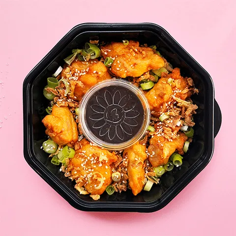 Teriyaki chicken karaage
