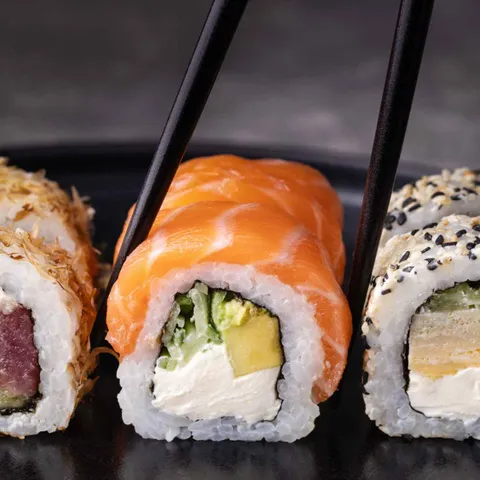 Aburi spicy zalm (6 st.)