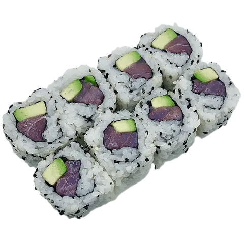 Tuna avocado roll