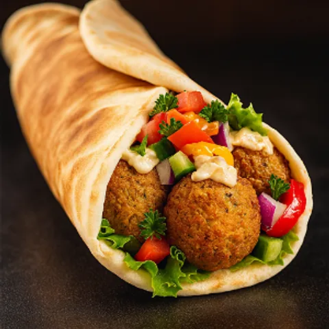 Falafel wrap