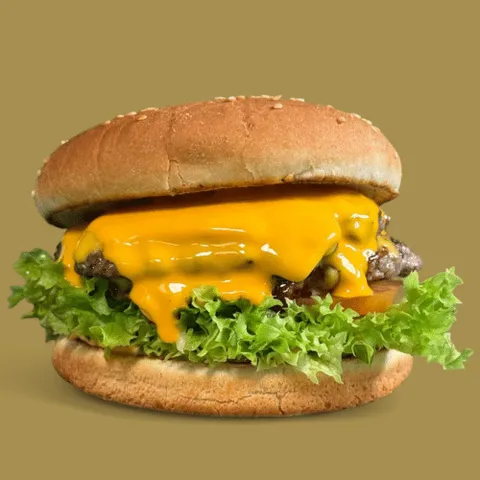Beef cheeseburger