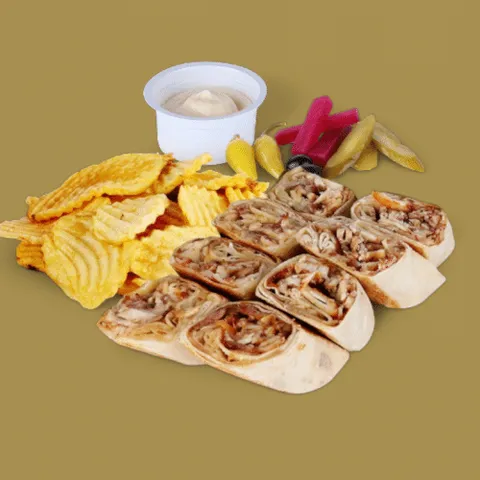 Shoarma Arabisch 2 stuks schotel