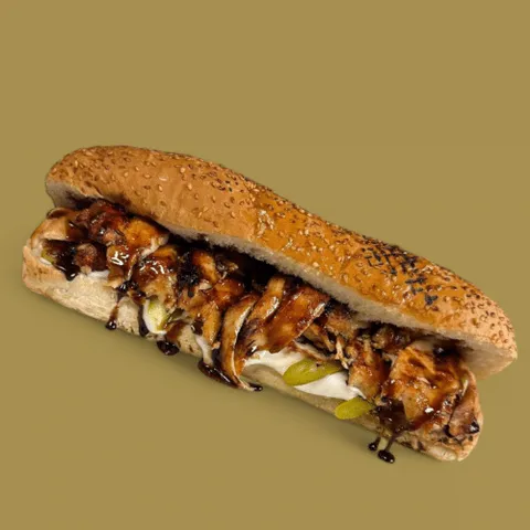 Baguette shawarma