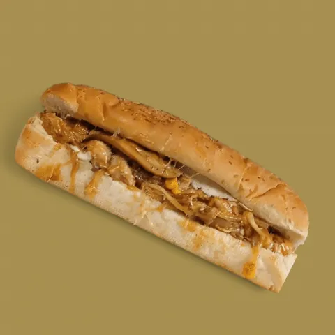 Baguette kip champignon