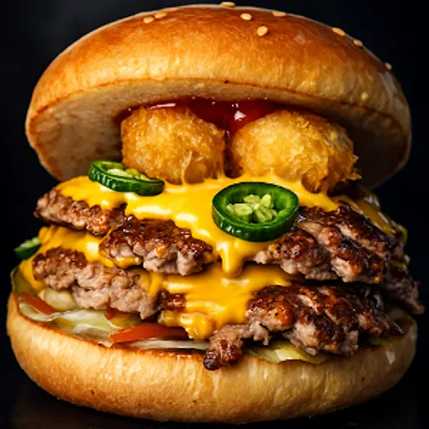 Flame Burger