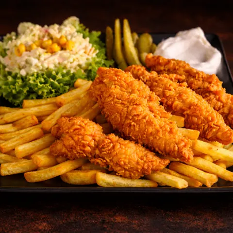 Zinger chicken schotel
